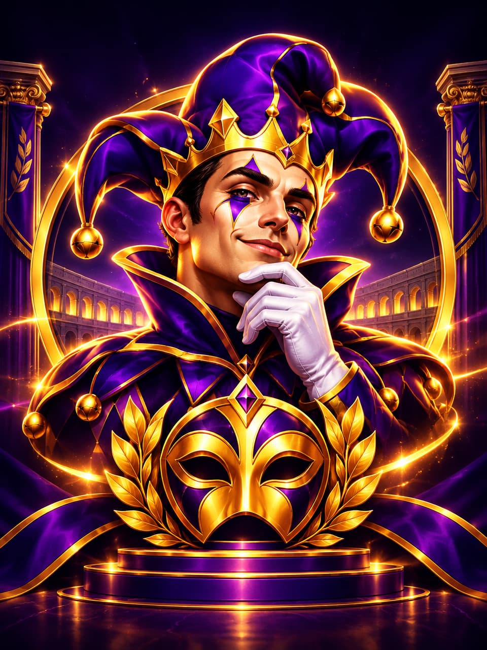 ภาพเกม JOKER Roma ที่ออกแบบใหม่สำหรับ m358 - เอ็ม358