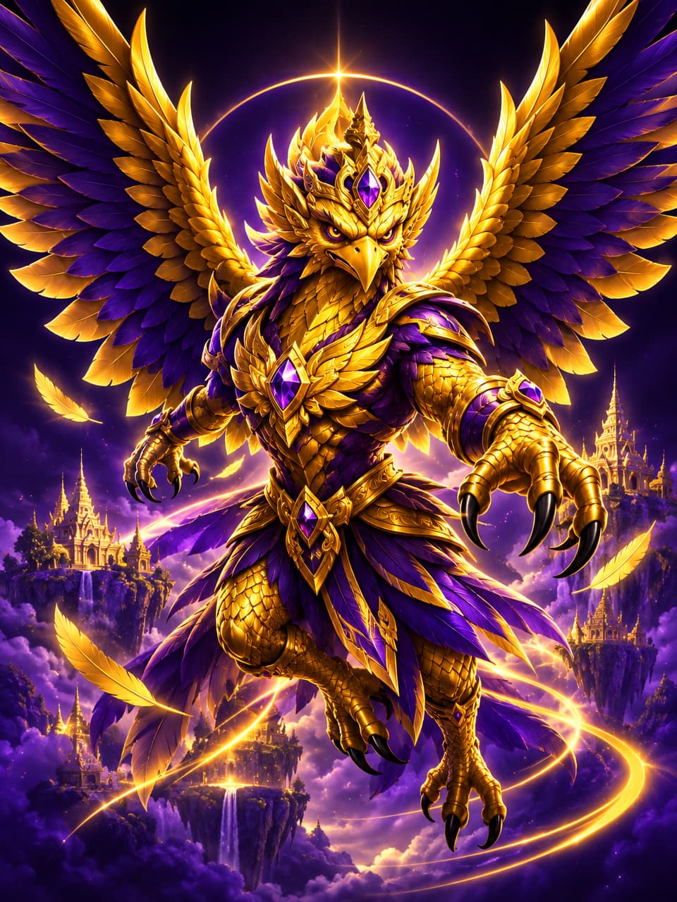 ภาพเกม Fortune Garuda ที่ออกแบบใหม่สำหรับ m358 - เอ็ม358